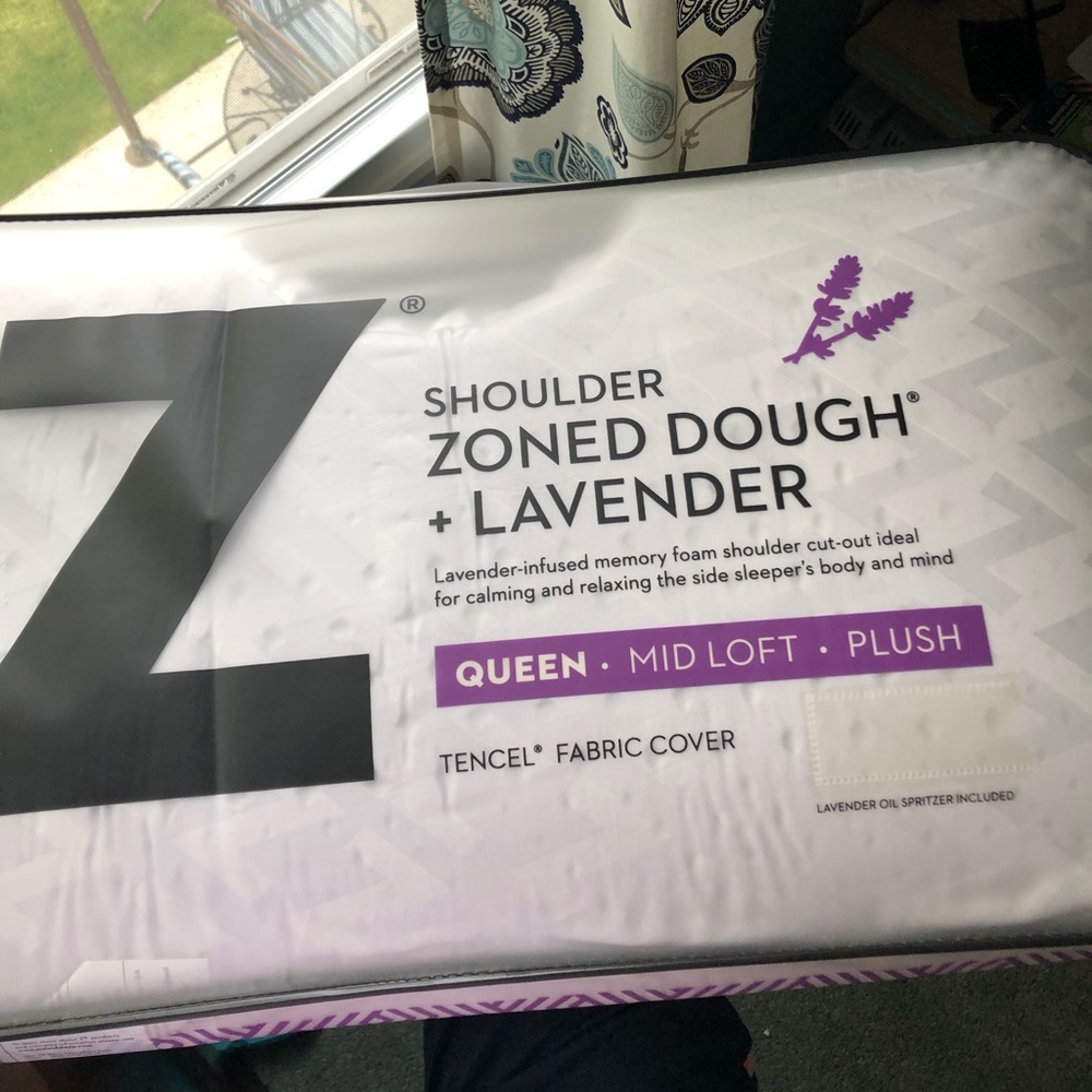 Zoned Lavender Pillow